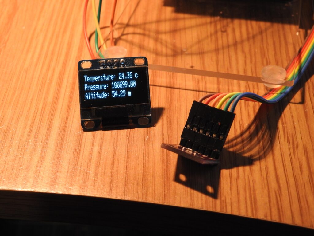 bme280 on OLED output